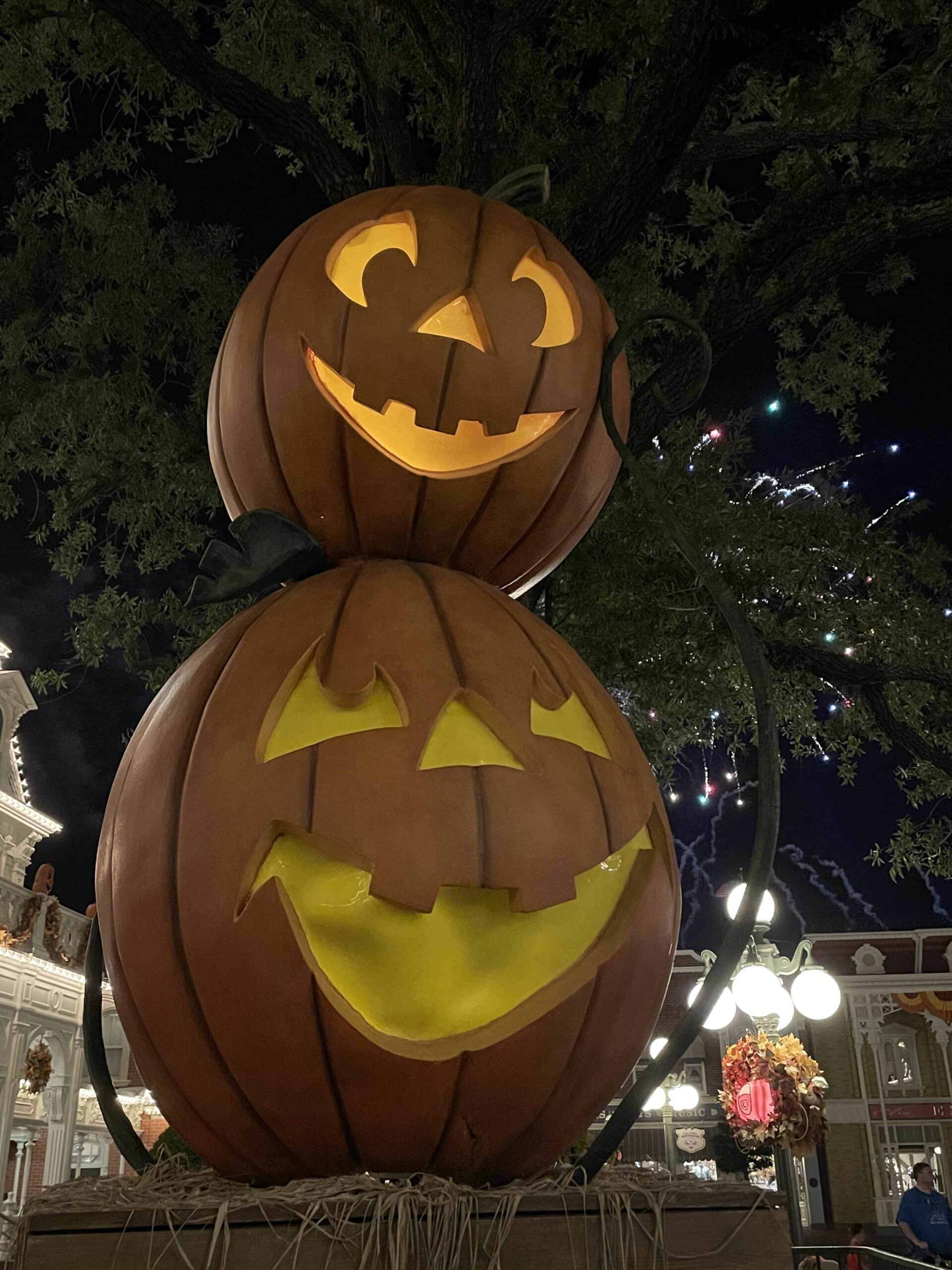 Décorations d'Halloween à Walt Disney World