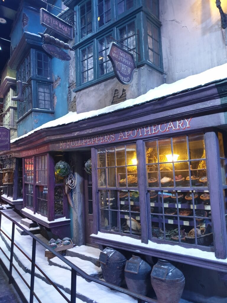 Le Chemin de Traverse au studio Harry Potter de Londres